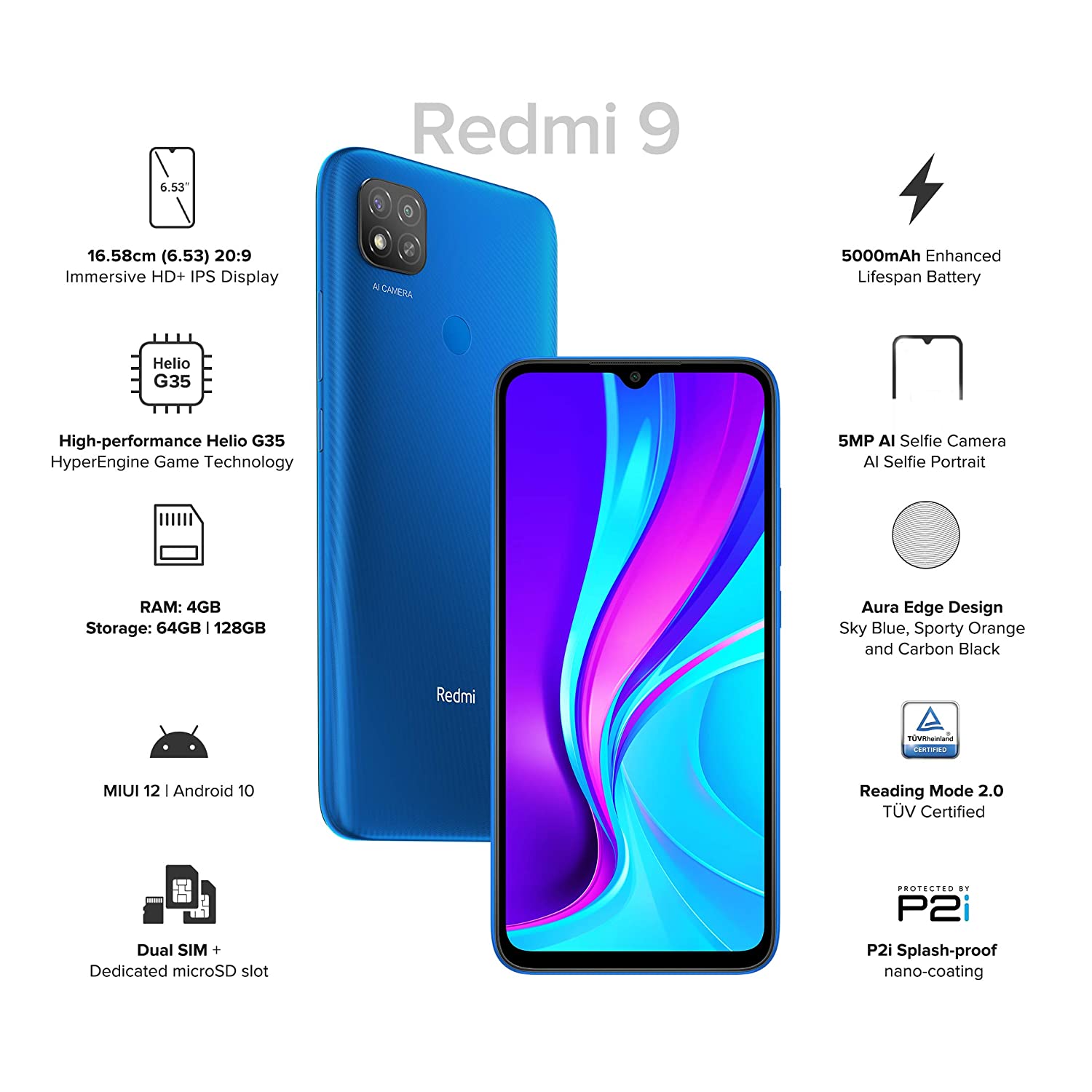 redmi 9 features